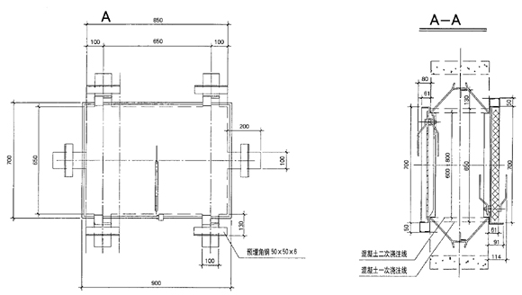 均化庫庫側(cè)檢修門的均化庫庫側(cè)入孔門由外門和內(nèi)門組成，采用優(yōu)質(zhì)碳素鋼制造，堅固耐用、密封性能優(yōu)越、開啟方便、便于檢查均化庫內(nèi)情況。