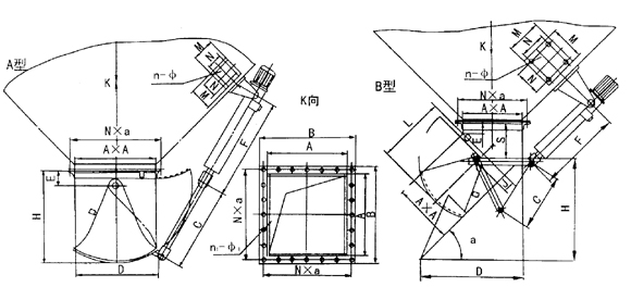 電液動(dòng)扇形閘門(mén)直接將電液推桿固定在閘門(mén)本體上，避免了用戶在現(xiàn)場(chǎng)定位的煩惱，安裝簡(jiǎn)便。